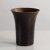 Just Andersen, Denmark, light bronze vase with flaring rim M4244