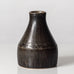 Carl Harry Stålhane for Rörstrand, Sweden, unique stoneware vase with brown glaze L3327