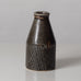 Carl Harry Stålhane for Rörstrand, Sweden, unique stoneware vase with brown glaze L3328