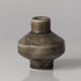 Carl Harry Stålhane for Rörstrand, Sweden, unique stoneware vase with brown glaze L3329