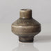 Carl Harry Stålhane for Rörstrand, Sweden, unique stoneware vase with brown glaze L3329