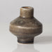 Carl Harry Stålhane for Rörstrand, Sweden, unique stoneware vase with brown glaze L3329