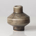 Carl Harry Stålhane for Rörstrand, Sweden, unique stoneware vase with brown glaze L3329