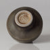 Carl Harry Stålhane for Rörstrand, Sweden, unique stoneware vase with brown glaze L3329