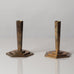 Pair of bronze candlesticks K2773