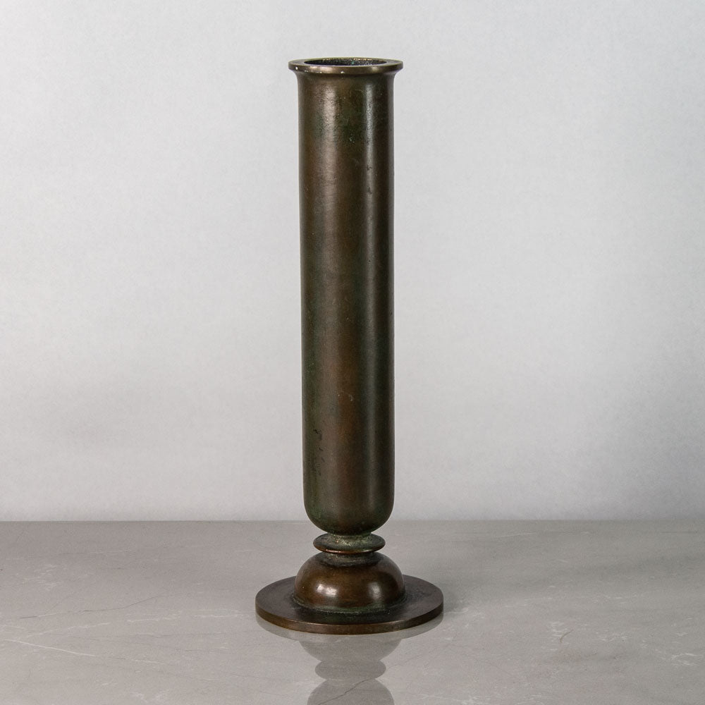 Sune Backstroms, Sweden, bronze bud vase J1404