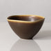 Per Linnemann-Schmidt at Palshus, Denmark, stoneware bowl with brown glaze K2521