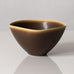 Per Linnemann-Schmidt at Palshus, Denmark, stoneware bowl with brown glaze K2521
