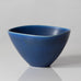 Per Linnemann-Schmidt at Palshus, Denmark, stoneware bowl with blue glaze K2494