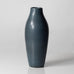 Carl Harry Stålhane for Rörstrand, Sweden, stoneware vase with matte blue glaze H1288