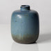 Carl Harry Stålhane for Rörstrand, stoneware vase with blue and gray glaze K2708