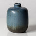 Carl Harry Stålhane for Rörstrand, stoneware vase with blue and gray glaze K2708
