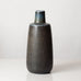 Carl Harry Stålhane for Rörstrand, Sweden, stoneware vase with matte blue glaze J1493