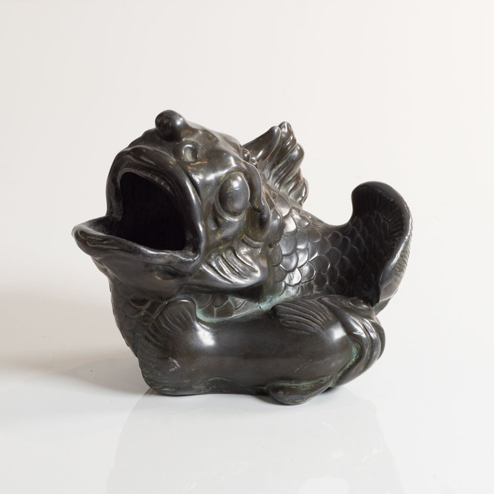 Just Andersen, Denmark, open mouthed fish vessel in Disko metal M5464