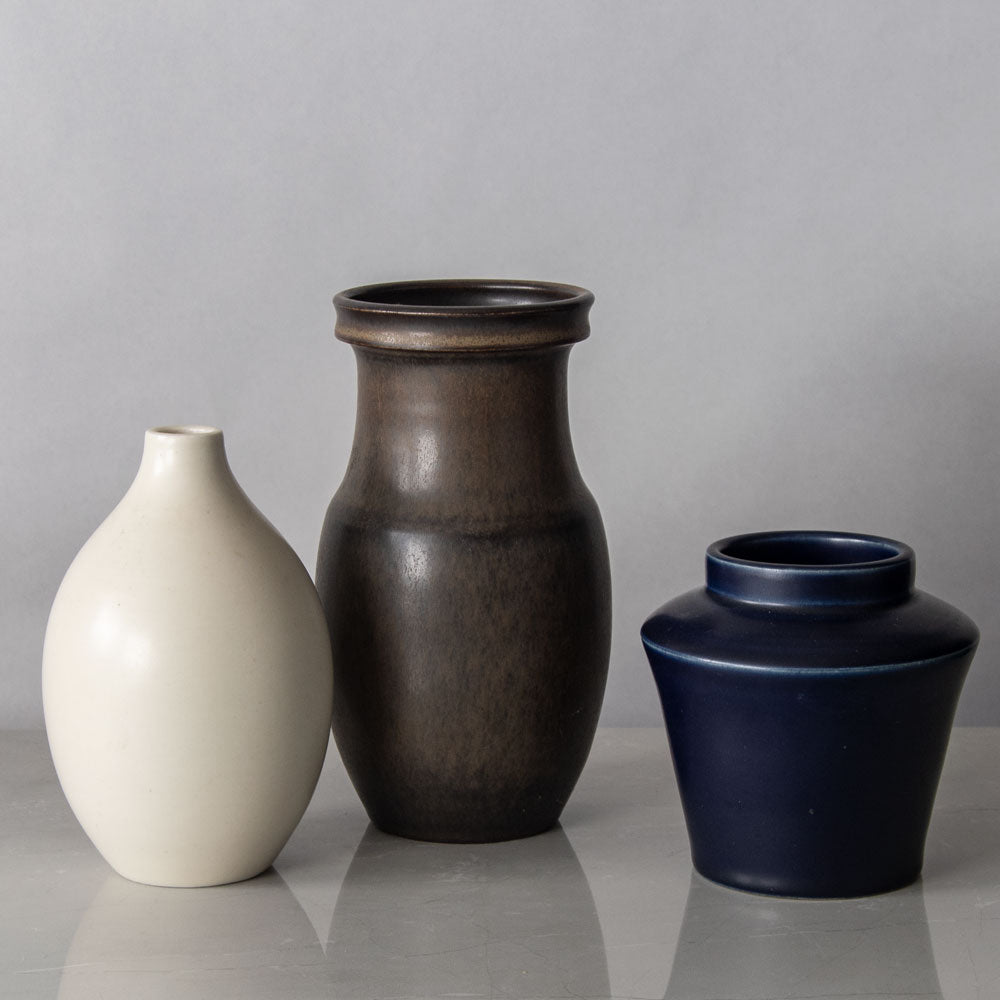 Three vases by Erich and Ingrid Triller for Tobo