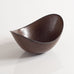 Gunnar Nylund for Rörstrand, ceramic elliptical bowl with brown glaze M5471