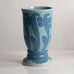 Josef Ekberg for Gustavsberg, Sweden, unique carved art nouveau stoneware vase M4167