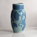 Josef Ekberg for Gustavsberg, Sweden, unique carved art nouveau stoneware vase M5455