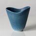 Carl Harry Stålhane for Rörstrand, stoneware vase with blue glaze L3320