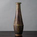 Wilhelm Kåge for Gustavsberg "Farsta" vase with brown and moss green glaze G9430