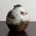 Jørgen Mogensen, own studio,  Denmark, stoneware vase with brown and white glaze M5561