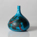 Guido Gambone, Italy, vase with blue and red glaze L3366