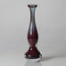 Nils Landberg for Orrefors, Sweden, long necked bud vase L3319