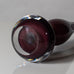 Nils Landberg for Orrefors, Sweden, long necked bud vase L3319