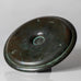 Just Andersen, Denmark, Disko metal candy tray with owl handle L3363