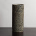 Eva Staehr Nielsen for Royal Copenhagen, Denmark, vase with cream and gray glaze M5521