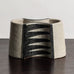 Eva Staehr Nielsen for Royal Copenhagen, Denmark, vase with cream and gray glaze M4364