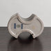 Eva Staehr Nielsen for Royal Copenhagen, Denmark, vase with cream and gray glaze M4364