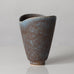 Carl Harry Stålhane for Rörstrand,  stoneware vase with blue glaze H1470
