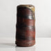 Horst Kerstan, Germany, unique stoneware vase with brick red glaze M4285