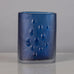 Tapio Wirkkala for Iittala, Finland, vase in frosted blue glass J1448