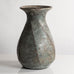 Chris Carter, UK, unique stoneware vase with matte gray glaze M4320