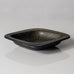 Gunnar Nylund for Rörstrand, Sweden, ceramic dish with blue and green glaze L3382