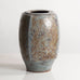 Chris Carter, UK, unique stoneware vase with matte blue-gray glaze M4314