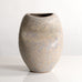 Chris Carter, UK, unique stoneware vase with matte oatmeal glaze M4329