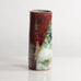 Derek Davis, UK, unique stoneware vase with glossy crackle glaze L4016