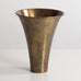 Ystad Metall, Sweden, brass flaring vase L3962