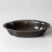 Just Andersen, Denmark, Disko metal scalloped ovoid bowl L3389