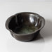 Just Andersen, Denmark, Disko metal scalloped ovoid bowl L3389