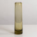 Per Lutken for Holmegaard, Denmark, cylindrical vase in amber glass M5554