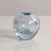 Per Lutken for Holmegaard, Denmark, small round vase in pale blue glass M5497