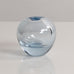 Per Lutken for Holmegaard, Denmark, small round vase in pale blue glass M5497