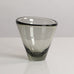 Per Lutken for Holmegaard, Denmark, conical vase in gray glass M5553
