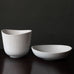 Stig Lindberg for Gustavsberg, Sweden, two Carrara vessels