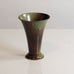 Ystad Brons, Sweden, bronze flaring vase L3794