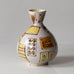 Guido Gambone, own studio, Italy, unique earthenware vase L3409